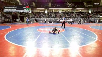 73 lbs Quarterfinal - Landon Walker, Backyard Brawlers Wrestling Club vs Carson Powers, Teknique Wrestling