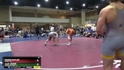 157 lbs Round 3 (6 Team) - Mason Butler, TNAAU vs Clay Crane, Mississippi Kings