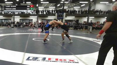 215 lbs Consi Of 4 - Cody Alessi, Ichabod Crane vs Rocco Lore, Yorktown