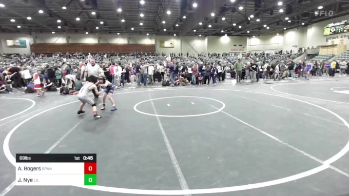 69 lbs Consi Of 8 #2 - Anson Rogers, Spanish Springs WC vs Jaxon Nye ...