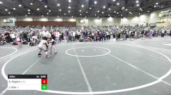 69 lbs Consi Of 8 #2 - Anson Rogers, Spanish Springs WC vs Jaxon Nye, Lil Mavs