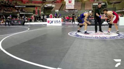 All Cadet Boys Freestyle Upper - 150 lbs Champ. Round 2 - Samuel Cabrera, Vista High School Wrestling vs Sebastian Garcia, Junipero Serra High School Wrestling