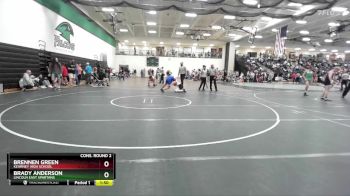 150 lbs Cons. Round 2 - Brennen Green, Kearney High School vs Brady Anderson, Lincoln East Spartans