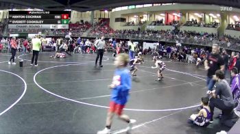 75 lbs Champ. Round 1 - Kenton Cochran, Falls City Wrestling Club vs Everett Cooksley, GI Grapplers