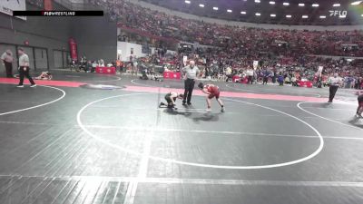 95 lbs Champ. Round 2 - Harlan Zelechowski, Waterford Youth Wrestling Club vs Ryder Holguin, West Bend Wildcats