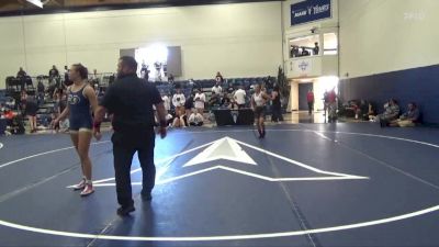 145 lbs Cons. Round 4 - Veil Foreman, Eastern Oregon University (OR) vs Brianna Reyes, Ottawa University