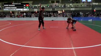 95 lbs 1st Place Match - Javier Vazquez, Pinnacle vs Landon Piontek, Askren Wrestling Academy