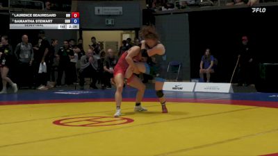 57kg Semifinal - Laurence Beauregard, Montreal WC vs Samantha Stewart, Black Bears WC