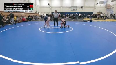 124 lbs Cons. Round 2 - Vincent Maumoynier, Lassen vs Kameron Mountain, Soquel