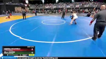 6A - 119 lbs Cons. Round 1 - Andrea McDaniels, Cypress Woods vs Bela Madrid, Austin Westlake