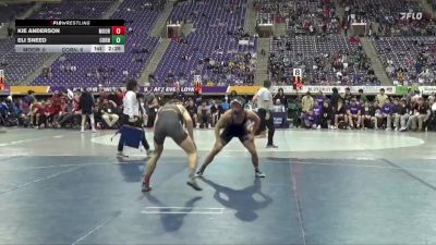 133 lbs Quarterfinals (8 Team) - Eli Sneed, Cornell College vs Kie Anderson, Concordia-Moorhead