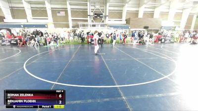 126 lbs Cons. Round 2 - Roman Zelenka, CA vs Benjamin Ploehn, UT