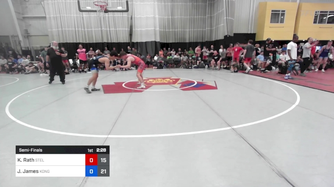 69 kg Semifinal - Kollin Rath, Steller Trained Krayt vs Jayden X James ...