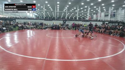 135 lbs Ava Strayer, Indiana Gold vs Sussette Bell, California Gold