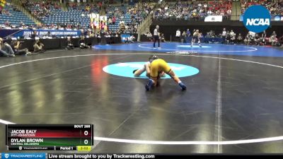 149 lbs Semifinal - Dylan Brown, Central Oklahoma vs Jacob Ealy, Pitt-Johnstown