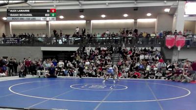 150 lbs Final - Alex Lamarre, Bristol Central vs Isaiah McDaniel, Middletown