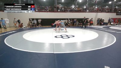 125 kg Champ. Rd Of 32 - Spencer Lanosga, Navy Wrestling Club vs Riley McPherson, Bears RTC