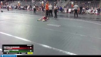 65 lbs Cons. Semi - Bennett Carlson, Team Utah vs Payton Schroeder, Team Colorado