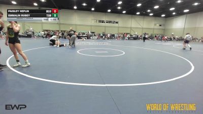 105 lbs Semifinal - Paisley Heflin, Mojo 7-12 vs Emmalin Rubey, Team Washington 7-12