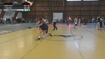 160 lbs Semifinal - Drew Daley, Metro Elite RTC vs Ivan Fiel, Impact Wrestling Academy