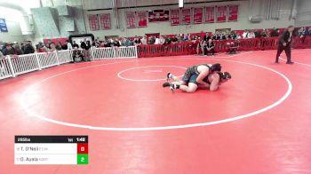 285 lbs Round Of 32 - Trevor O'Neil, Essex Tech/Masco Co-Op vs Danyel Ayala, Norton