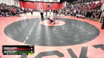 106 lbs Quarterfinal - Maddox Garbis, Plainfield (NORTH) vs Jackson Soney, Normal (COMMUNITY)