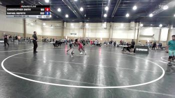 126 lbs Round Of 16 - Christopher Smith, Wrestling University Club vs Rafael Repetti, Colosseum Wrestling Club