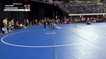 115 lbs Cons. Semi - Cole Stave, Victory School Of Wrestling vs Blaine Fletcher, Maverick Elite
