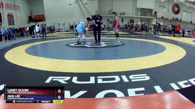 190 lbs Round 3 - Laney Oliver, The Barn Athletic Club LLC vs Desi Lee, Monarch Wrestling Club