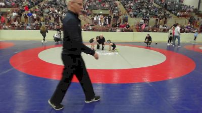 46 lbs Round Of 16 - Jude English, Georgia vs Lincoln Harris, Dendy Trained Wrestling