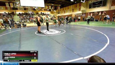 285 lbs Quarterfinal - Amir Farha, Poway vs Pablo Lopez, Vacaville