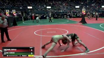 154 lbs Semifinal - Michael Boyle, EAG2 vs Caige Horak, MP1