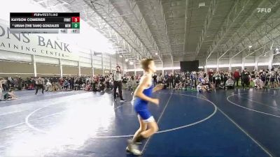 73 lbs Cons. Round 5 - Uriah (the Tank) Gonzales, Montrose Elite Wrestling vs Kayson Comerer, Green River Grapplers Wrestlin