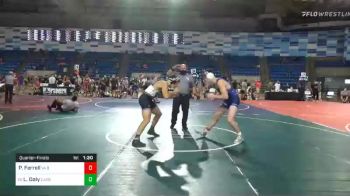 182 lbs Quarterfinal - Parker Ferrell, VA Bears vs Luke Daly, Carbondale