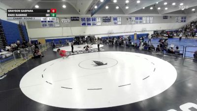 113 lbs Champ. Round 2 - Grayson Gaspara, Seaside WC vs Enzo Ramirez, Delta Wrestling Club