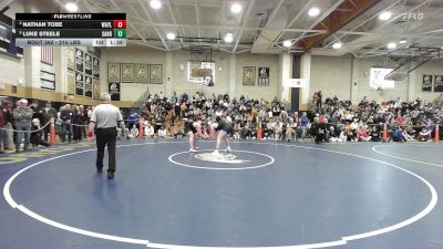 215 lbs Consolation - Nathan Tobe, Wayland vs Luke Steele, Sandwich