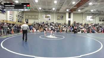 215 lbs Consolation - Nathan Tobe, Wayland vs Luke Steele, Sandwich