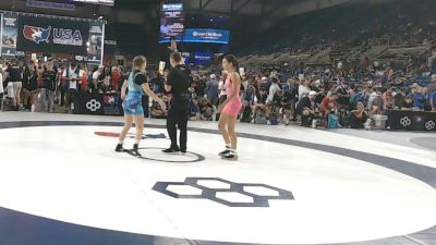 110 lbs Cons. Sub-rd Of 16 - Kielly Kasal, Iowa vs Emerson Webber, Florida