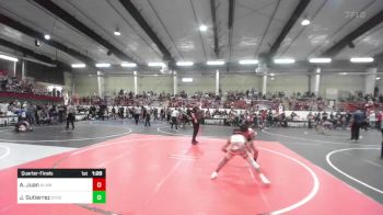 109 lbs Quarterfinal - Alex Juan, Alamosa vs Julian Gutierrez, Stout Wr Acd