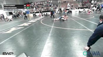 64 lbs Final - Kyson Barnett, Morris Wrestling Association vs Nash McCuistion, Tiger Trained Wrestling