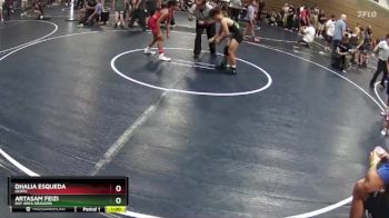 105 lbs Quarterfinal - Dhalia Esqueda, OCRTC vs Artasam Feizi, Bay Area Dragons