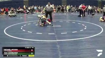 70 lbs Cons. Round 3 - Michael Nicosia, Mat Assassins vs Max Hanselman, Grain House Grapplers