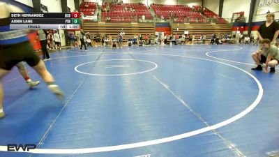 215 lbs Final - Seth Hernandez, Bixby HS Boys vs Aiden Lane, Pryor Tigers Wrestling