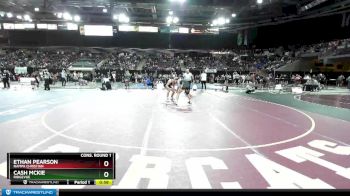 160 lbs Cons. Round 1 - Cash McKie, Ridgevue vs Ethan Pearson, Nampa Christian