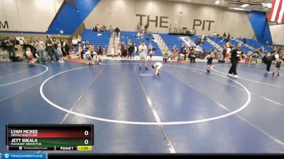 39-40 lbs Round 3 - Lyam McKee, Uintah Wrestling vs Jett Rikala, Pleasant Grove/TUG