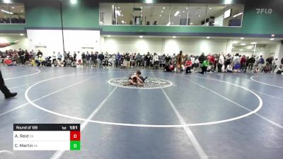 126 lbs Round Of 128 - Alexander Reid, GA vs Colin Martin, VA