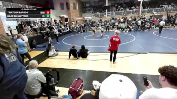 175 lbs Cons. Round 5 - Gage McWatters, Lakeland High School vs Hayden Larson, Hermiston