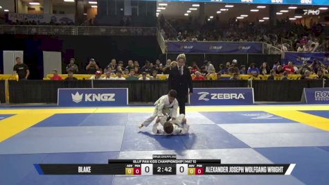Blake Ryan Piza vs Alexander Joseph Wolfgang Wright 2026 Pan Kids Jiu-Jitsu IBJJF Championship
