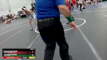 165 lbs Round 7 (8 Team) - Gunner Myers, Iron Horse vs Elijah Beltran, Clinic Wrestling