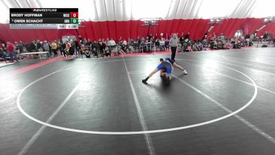 16U Boys - 190 lbs Champ. Round 1 - Brody Hoffman, Wisconsin vs Owen Schacht, Askren Wrestling Academy